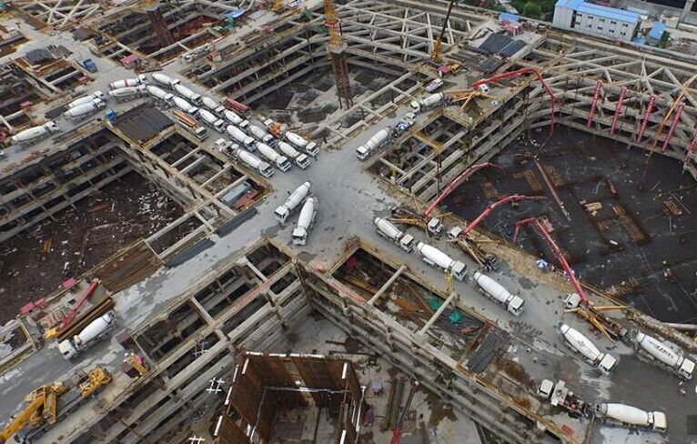 混凝土、泵車、攪拌車