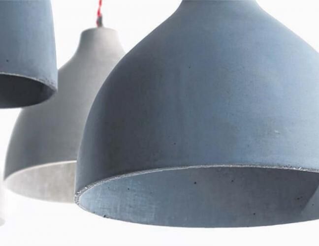 混凝土、Heavy燈罩