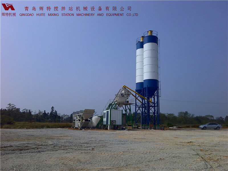 攪拌站HZS35易損件少，維護簡單，運行費用低