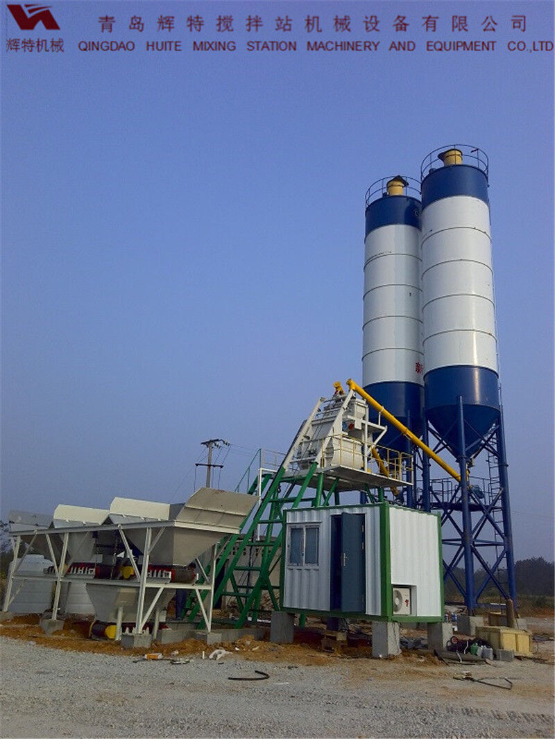 攪拌站HZS35易損件少，維護簡單，運行費用低