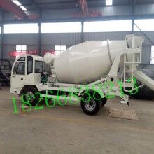 混凝土攪拌運(yùn)輸車金億重工自動(dòng)上料攪拌車