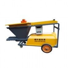 GL30螺桿砂漿灌漿泵壓力達(dá)到設(shè)計壓力后，可反轉(zhuǎn)卸壓