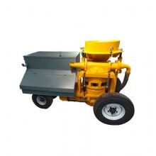 TK700混凝土濕噴機真正實現了塑性混凝土在管道內的均勻稀薄流輸送