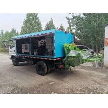  車載式雙噴頭濕噴機(jī)，車載式濕噴臺(tái)車，雙噴頭混凝土濕噴臺(tái)車