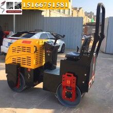 大獎(jiǎng)百分中！雙鋼輪座駕式壓路機(jī) 1噸全液壓小碾子 溝槽壓實(shí)機(jī)