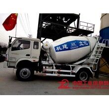 混凝土攪拌運(yùn)輸車6立方福田底盤，進(jìn)口