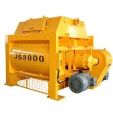 JS3000攪拌機(jī)產(chǎn)品圖片，雙臥軸強(qiáng)制式攪拌機(jī)，億立出品