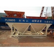 2倉配料機，PLD800混凝土配料機，電腦操控，精準配料